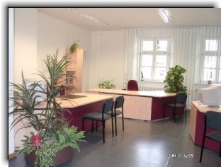 Blick ins Servicezentrum Amorbach